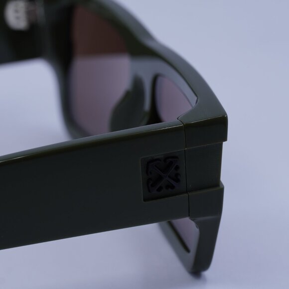 Off-White OERI149 CHESTER 5664 Sunglasses Military Green Square Frame - Picture 5 of 10